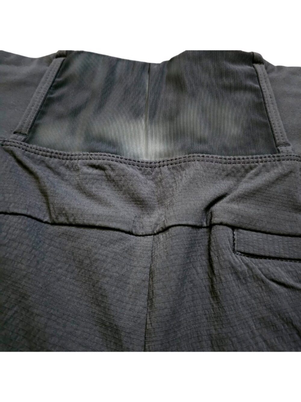Trekkie North Hiking Shorts Womens Size 12 Olive Green Ripstop Fabric 4-Pockets - Picture 11 of 16